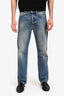 Acne Studios Light Blue Wash Straight Leg Jeans Size 30 Mens