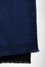 Hermès Marine Blue Silk Echarpe Muffler Scarf