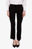 Gucci Black Wool Trousers Size 38