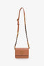Pre-loved Chanel™ 2021 Nude Quilted Lambskin 19 Cardholder On Chain