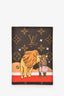 Louis Vuitton Monogram Coated Canvas Lion & Cheetah Passport Holder