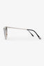 Tom Ford Silver Cat Eye Frame Mirrored Sunglasses