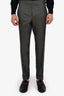 Tom Ford Green Silk Trousers Size 48 Mens