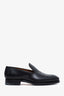Bontoni Black Leather Loafers Size 42.5 Mens