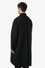 Valentino Black Wool Cashmere Long Coat Mens Size 48