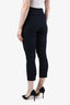 Frame Navy Rib Knit Wide Leg Leggings Size S