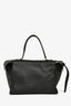 Celine Black Leather Medium Ring Bag