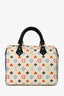 Louis Vuitton Cream/Red Coated Canvas Game On Speedy 25 Bag