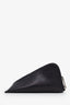 Loewe Black Leather Anagram Triangle Coin Case