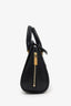 Alexander McQueen Black Leather Mini Studded Heroine Bag with Strap