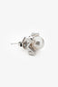 Mikimoto M Collection 18k White Gold Akoya Cultured Pearl Earrings