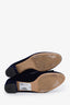 Salvatore Ferragamo Navy Velvet Bow Vara Pumps Size 10