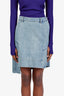 Remain Denim Asymmetric Knee Length Skirt Size 36