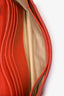Chloe Red Leather 'Aby' Wallet on Chain