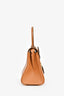 Delvaux Brown Leather Mini Brilliant GHW Top Handle with Strap