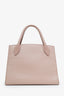Prada Blush Leather Logo Tote Bag with Strap
