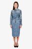Jacquemus Blue La Jupe De Nimes Criollo Denim Skirt Size 25