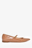 Chaussures plates vernies beiges Gianvito Rossi, pointure 39