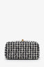 Pre-loved Chanel™ 2022+ Black/White Tweed Mini Square Flap Bag