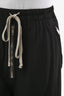 Rick Owens P/E 21 Pantalon de jogging « Phlegethon » en mélange de soie noir Taille 6