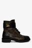 Louis Vuitton Monogram Canvas and Leather Wonderland Ranger LV Twist Boots Size 39