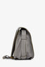 Chloe Grey Leather Small Marcie Crossbody Bag