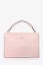 Max Mara Pink Leather Flap Shoulder Bag