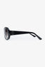 Cartier Black Oval Frame Sunglasses