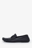 Louis Vuitton Black Grained Leather Loafer Size 42 Mens