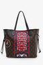 Louis Vuitton 2017 Monogram Kabuki Neverfull MM Bag
