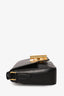 Tom Ford Black Leather 'Natalia' Turn Lock Shoulder Bag