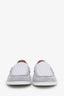 Christian Dior Grey Suede Granville Oblique Loafer Size 44 Mens