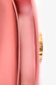 Celine Pink Niloticus Crocodile Teen Triomphe Shoulder Bag
