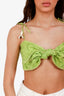 Rococo Sand Green 'Sasha' Bandeau Top Size S