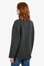 Toteme Military Green Wool Cashmere Turtle Neck Long Sleeve Sweater Size XXS