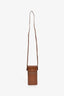 Celine Dark Brown Sunglass Pouch Crossbody
