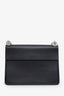 Fendi Black/Brown Zucca Velvet Leather Kan I F Shoulder Bag