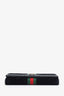 Gucci Black Suede Ophidia GG Web Wallet on Chain