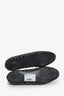 Burberry Black Woven Leather Ballet Flats Size 39