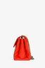 Off-White Red Leather Jackhammer 19 Shoulder Bag