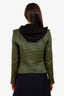 Veronica Beard Green/Black Linen Miller Dickey Jacket Size S