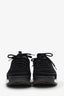 Pre-loved Chanel™ Black Suede Interlocking CC Logo Sneakers Size 39