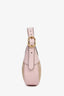 Gucci Beige/Pink Canvas GG Mini Ophidia Half Moon Mini Bag