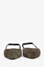 Brunello Cucinelli Monili Shearling Slingback Flats Size 37