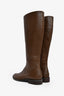 Bottes cavalières Stuart Weitzman en cuir marron, taille 36