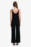 Stella McCartney Black Sleeveless Chain Detail Jumpsuit Size 36