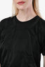 Comme des Garcons 2006 Black Patchwork Top Size M