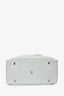 Hermès 2011 White Clemence Leather Lindy 34