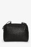 Bottega Veneta Black Intrecciato 'Nodini' Crossbody Bag