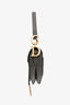 Christian Dior Olive Taupe Grained Calfskin Saddle Bag with Strap